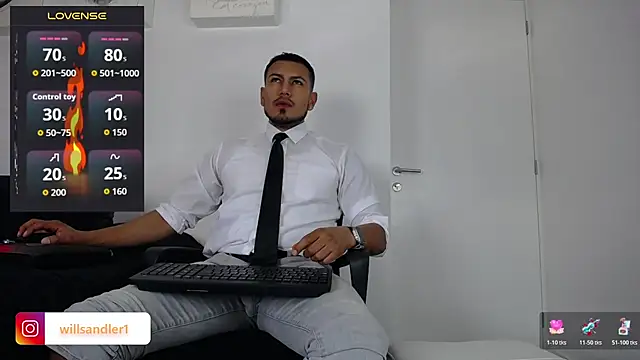 Snapshot of WillSandler chatting on 1, 6, 2026 WillSandler online show from 1, 6, 2026