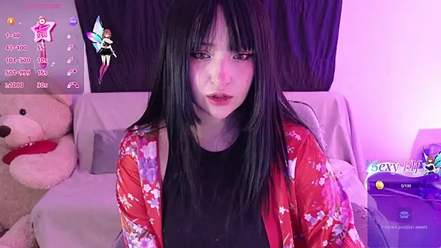 KuroChan420 online show from 26, 2, 2025