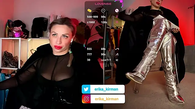 Erika Kirman online show from 16, 1, 2026