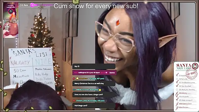 Snapshot of Cheybaaee chatting on 25, 12, 2024 Cheybaaee online show from 25, 12, 2024