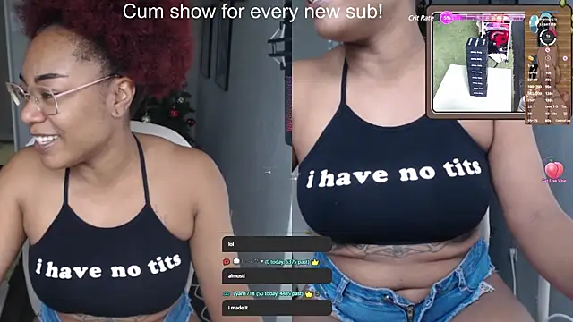 Snapshot of Cheybaaee chatting on 4, 1, 2025 Cheybaaee online show from 4, 1, 2025