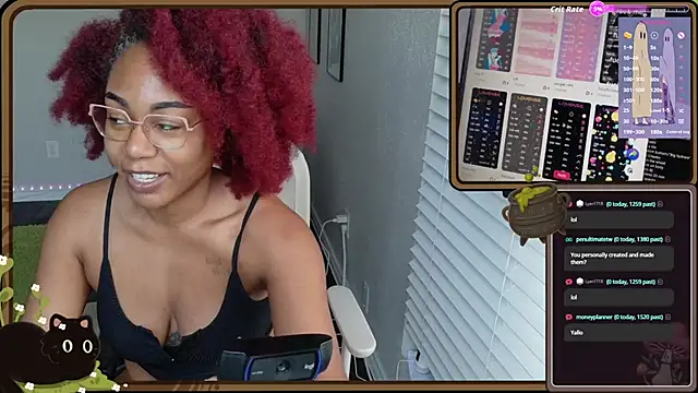 Snapshot of Cheybaaee chatting on 9, 11, 2025 Cheybaaee online show from 9, 11, 2025