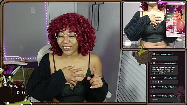 Snapshot of Cheybaaee chatting on 12, 11, 2025 Cheybaaee online show from 12, 11, 2025