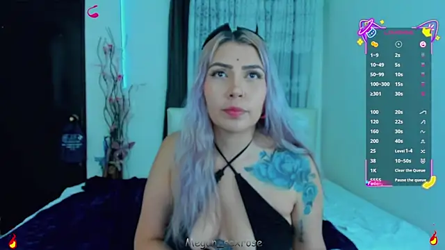 megan sexrose online show from 11, 9, 2025