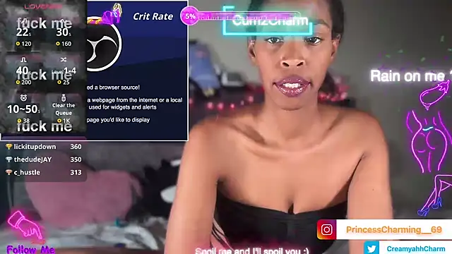 Cum2Charm online show from 21, 10, 2025