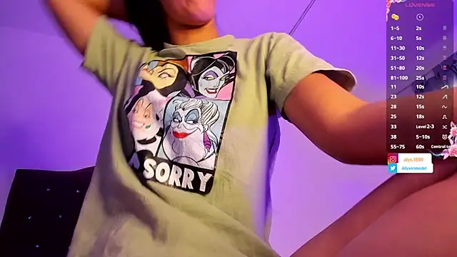 alysson 18 online show from 12, 10, 2025