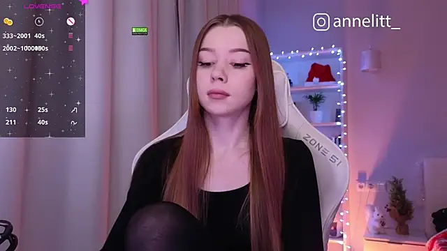 Snapshot of Annelitt chatting on 8, 1, 2025 Annelitt online show from 8, 1, 2025