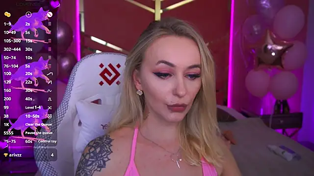 GraceCandy online show from 18, 2, 2025