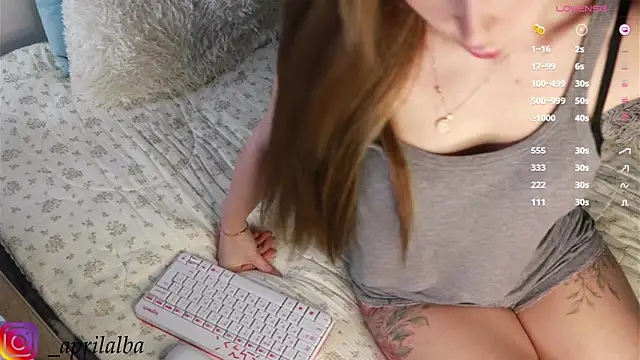 AprilinAlba online show from 9, 3, 2026