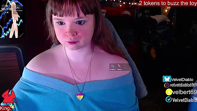 Snapshot of VelvetDiablo chatting on 8, 1, 2025 VelvetDiablo online show from 8, 1, 2025