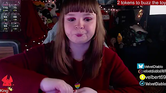 Snapshot of VelvetDiablo chatting on 15, 1, 2025 VelvetDiablo online show from 15, 1, 2025