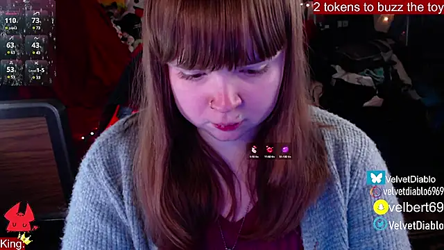 Snapshot of VelvetDiablo chatting on 22, 1, 2025 VelvetDiablo online show from 22, 1, 2025