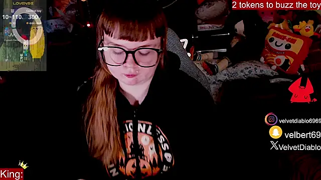 VelvetDiablo online show from 23, 4, 2026