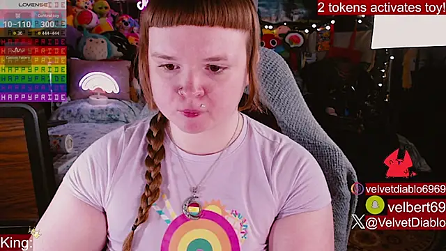 VelvetDiablo online show from 11, 6, 2026