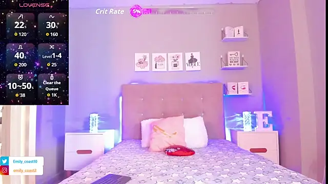 EmilyCoast-1 online show from 6, 4, 2026