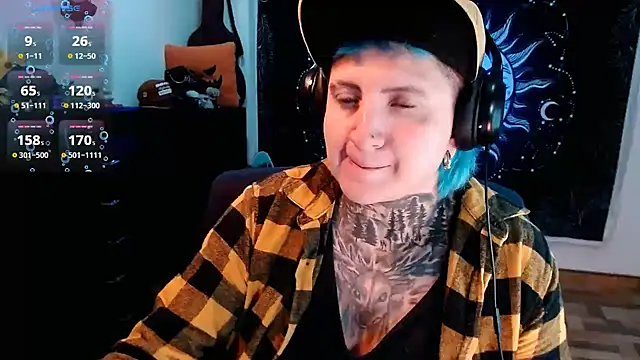 Marieblueeyes online show from 17, 2, 2025