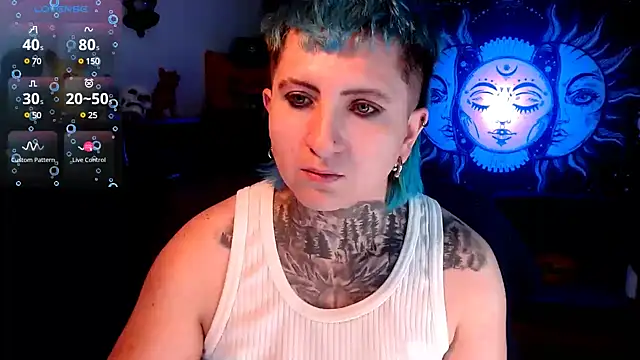 Marieblueeyes online show from 5, 3, 2025