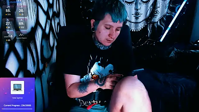 Marieblueeyes online show from 21, 4, 2026