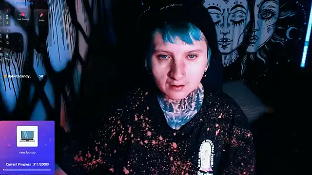 Marieblueeyes online show from 23, 4, 2026