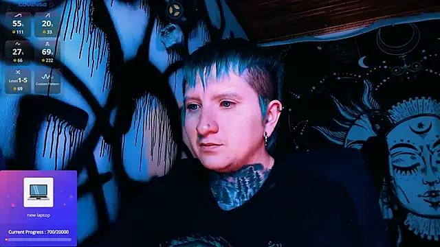 Marieblueeyes online show from 24, 4, 2026