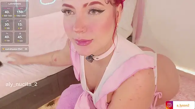 Snapshot of aly_nucita_ chatting on 18, 10, 2025 aly nucita online show from 18, 10, 2025