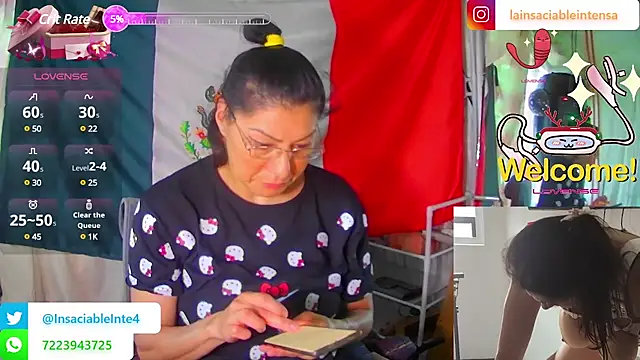 Snapshot of LaInsaciableIntensa chatting on 13, 3, 2025 LaInsaciableIntensa online show from 13, 3, 2025