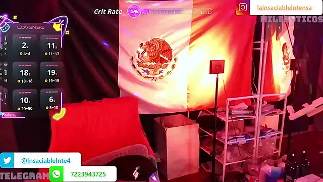 Snapshot of LaInsaciableIntensa chatting on 24, 10, 2025 LaInsaciableIntensa online show from 24, 10, 2025