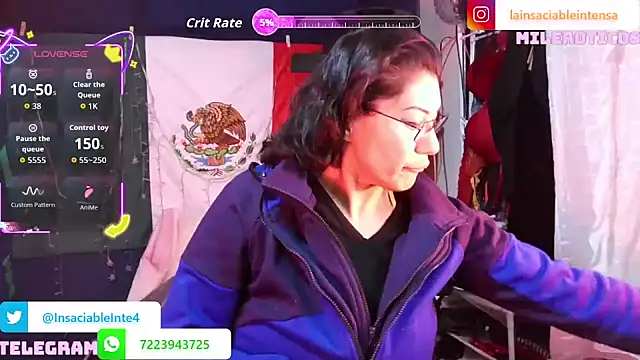 Snapshot of LaInsaciableIntensa chatting on 23, 5, 2026 LaInsaciableIntensa online show from 23, 5, 2026