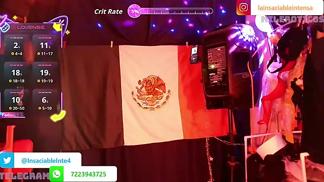 Snapshot of LaInsaciableIntensa chatting on 24, 5, 2026 LaInsaciableIntensa online show from 24, 5, 2026