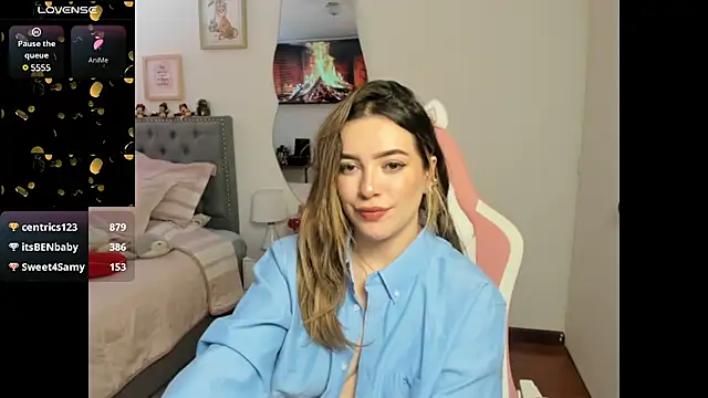 Snapshot of samysweet_8 chatting on 10, 1, 2025 samysweet 8 online show from 10, 1, 2025