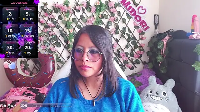 MidoriQuiinn online show from 20, 1, 2025