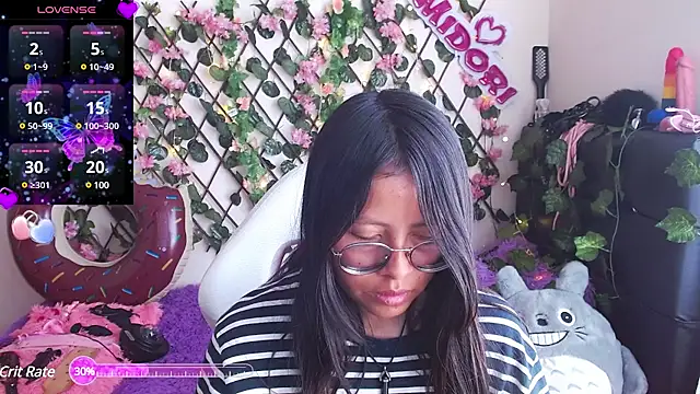 MidoriQuiinn online show from 21, 1, 2025