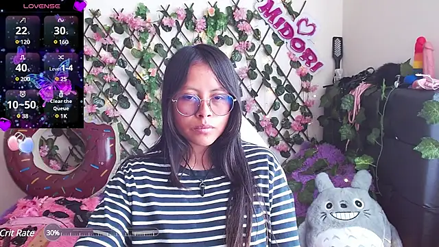 MidoriQuiinn online show from 21, 1, 2025