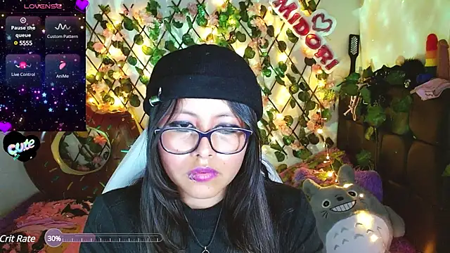 MidoriQuiinn online show from 3, 2, 2025