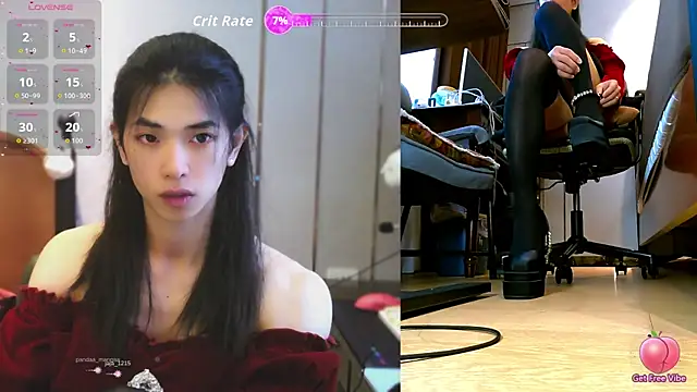 Snapshot of CrytinaSissyCrossdress chatting on 23, 2, 2026 CrytinaSissyCrossdress online show from 23, 2, 2026