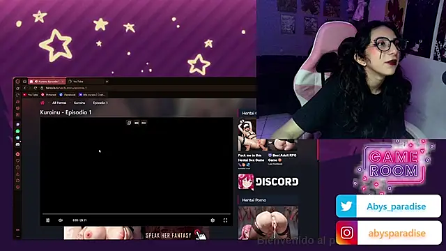 Abysparadise online show from 13, 11, 2025