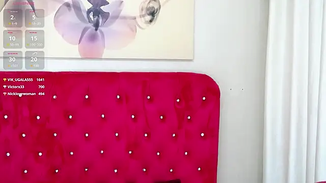 LoraDelNiro online show from 25, 2, 2025