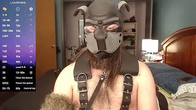 kinkywolf429 online show from 22, 3, 2025