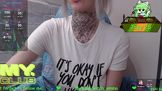 Witch Emma online show from 28, 7, 2026