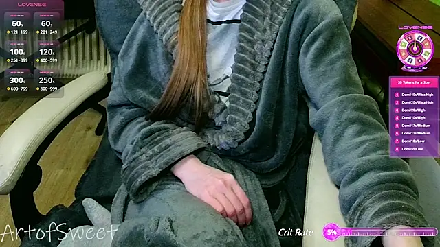 Snapshot of ArtofSweet chatting on 19, 12, 2024 ArtofSweet online show from 19, 12, 2024