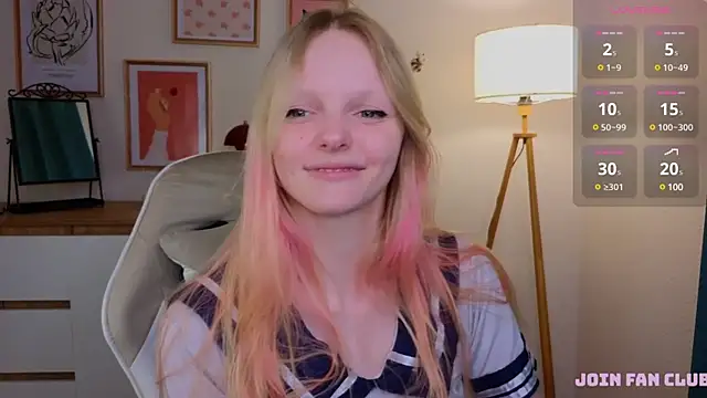 Snapshot of evangel1ne chatting on 7, 3, 2025 evangel1ne online show from 7, 3, 2025