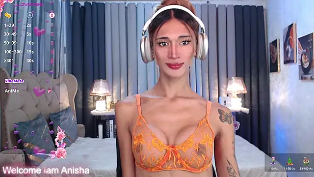 Unforttable Anisha online show from 24, 12, 2024