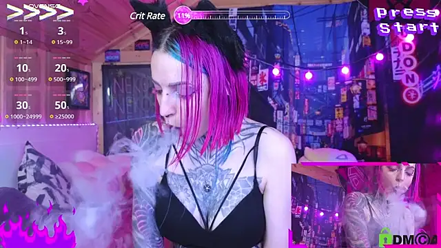 Snapshot of NekoCyber chatting on 2, 12, 2024 NekoCyber online show from 2, 12, 2024