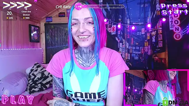 Snapshot of NekoCyber chatting on 4, 12, 2024 NekoCyber online show from 4, 12, 2024