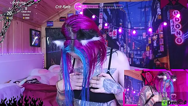 Snapshot of NekoCyber chatting on 15, 2, 2025 NekoCyber online show from 15, 2, 2025