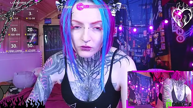 Snapshot of NekoCyber chatting on 20, 2, 2025 NekoCyber online show from 20, 2, 2025