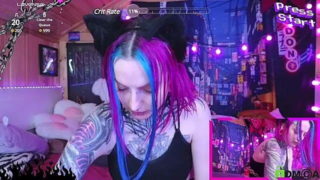 Snapshot of NekoCyber chatting on 12, 3, 2025 NekoCyber online show from 12, 3, 2025