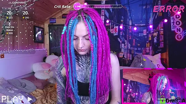 Snapshot of NekoCyber chatting on 11, 9, 2025 NekoCyber online show from 11, 9, 2025