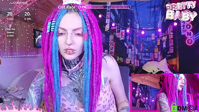 Snapshot of NekoCyber chatting on 2, 10, 2025 NekoCyber online show from 2, 10, 2025