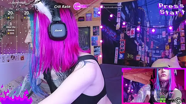 Snapshot of NekoCyber chatting on 12, 10, 2025 NekoCyber online show from 12, 10, 2025